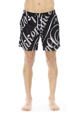 Meeste ujumispüksid Bikkembergs Beachwear, must hind ja info | Ujumispüksid, shortsid | kaup24.ee