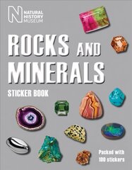 Rocks and Minerals Sticker Book hind ja info | Väikelaste raamatud | kaup24.ee