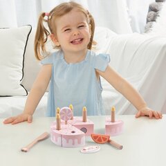 Puidust sünnipäevatort, Classic World hind ja info | Tüdrukute mänguasjad | kaup24.ee