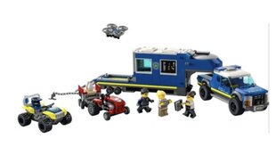 Lego City mobiilne politsei juhtimiskeskus 60315 цена и информация | Развивающий мелкую моторику - кинетический песок KeyCraft NV215 (80 г) детям от 3+ лет, бежевый | kaup24.ee