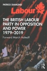 British Labour Party in Opposition and Power 1979-2019: Forward March Halted? hind ja info | Ajalooraamatud | kaup24.ee