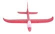 Stürovahust lennuk LED tuledega, 48x47 cm punane цена и информация | Poiste mänguasjad | kaup24.ee