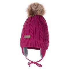 Детская шапка Lenne Cane 23384 A*360, лиловая цена и информация | Шапки, перчатки, шарфы для девочек | kaup24.ee