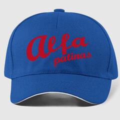 Кепка Альфа-самец, синий цвет цена и информация | Оригинальные шапки | kaup24.ee