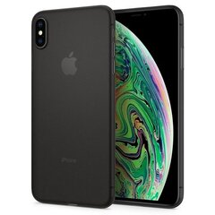 Spigen Air Skin iPhone Xs Max must 065CS24830 hind ja info | Telefoni kaaned, ümbrised | kaup24.ee