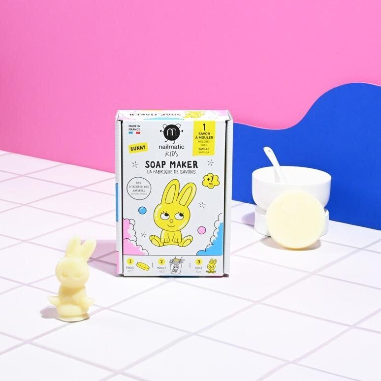 Seebi valmistamise komplekt lastele Nailmatic Kids Bunny, 1 tk. hind ja info | Laste ja ema kosmeetika | kaup24.ee