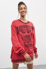 Женская толстовка Chicago Bulls Mitchell & Ness FCPO1070-XS, красная цена и информация | Женские толстовки | kaup24.ee