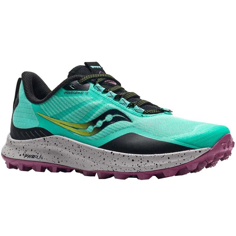 Jooksutossud naistele Saucony Peregrine 12 Running Shoe Cool Mint/Acid S10737-26-9.5 hind ja info | Naiste spordi- ja vabaajajalatsid | kaup24.ee