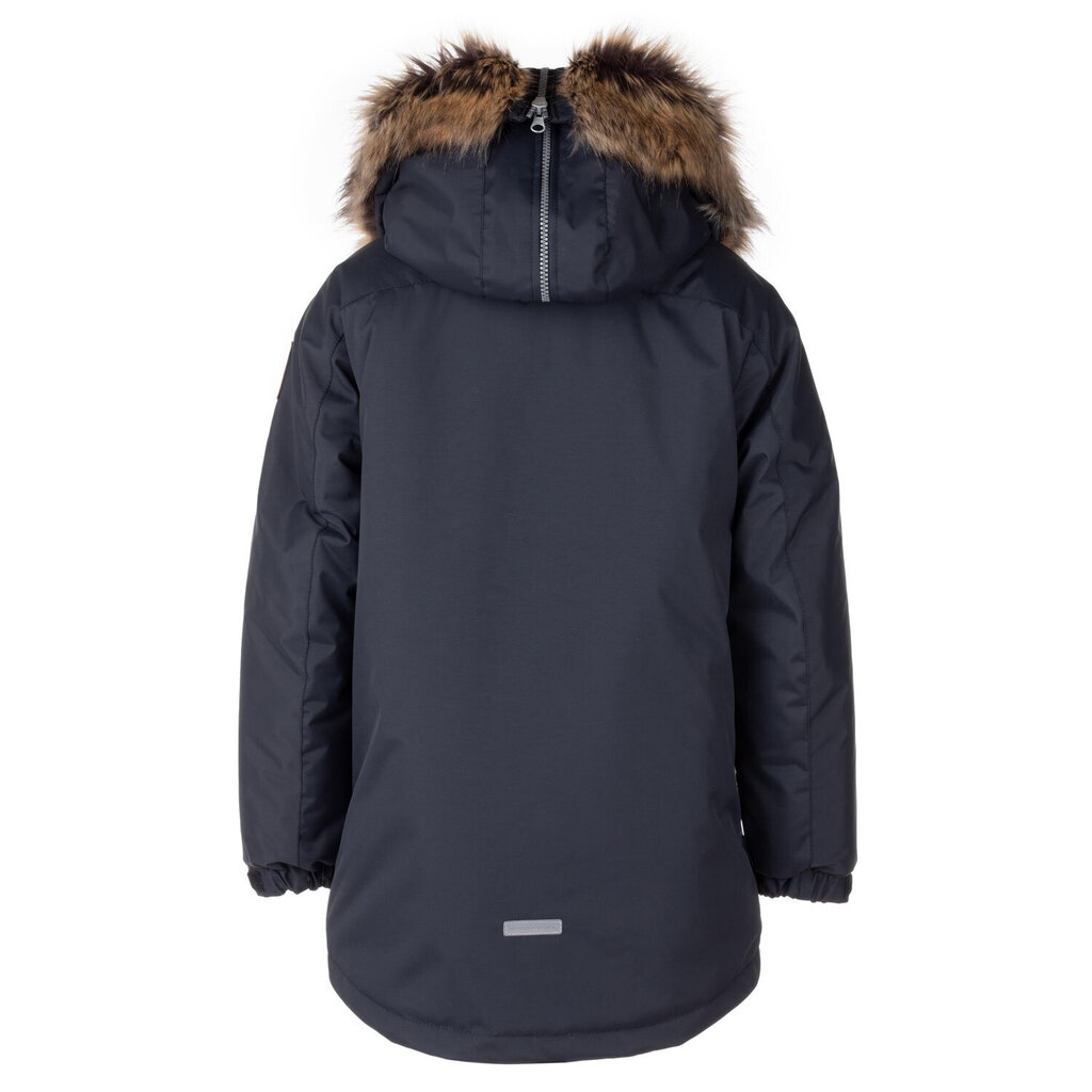 Laste parka Lenne 250g Janno 23368*950, must hind ja info | Poiste joped | kaup24.ee