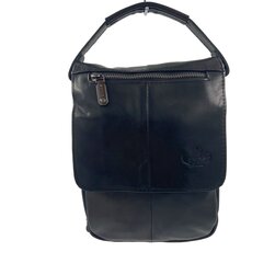 Сумка для мужчин ZNIXS Leather, черная цена и информация | Мужские сумки | kaup24.ee