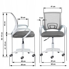 Офисный стул Szchara, 97 х 60 х 48 см цена и информация | Офисные кресла | kaup24.ee