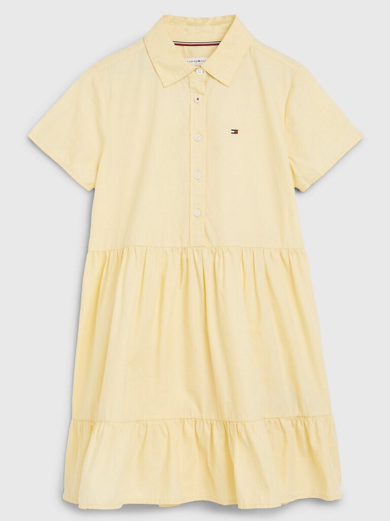 Tommy Hilfigeri kleit tüdrukutele, kollane hind ja info | Tüdrukute kleidid | kaup24.ee