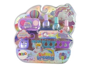 Maniküür ja meigikomplekt "Sweet Dreams" hind ja info | Tüdrukute mänguasjad | kaup24.ee