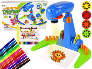 Проектор с доской для рисования, синий цена и информация | Развивающие игрушки | kaup24.ee
