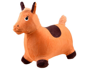Надувная лошадь-прыгун, коричневая цена и информация | Игрушки для малышей | kaup24.ee