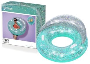 Bestway Glitter Dream Täispuhutav ujumisratas, 117 cm hind ja info | Täispuhutavad veemänguasjad ja ujumistarbed | kaup24.ee