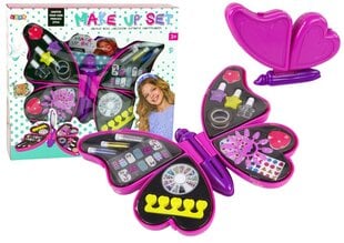Make-up ja maniküürikomplekt Butterfly hind ja info | Tüdrukute mänguasjad | kaup24.ee