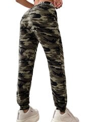 Naiste dressipüksid EZWear, camo цена и информация | Спортивная одежда женская | kaup24.ee