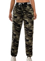 Naiste dressipüksid EZWear, camo цена и информация | Спортивная одежда женская | kaup24.ee