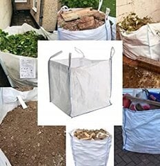 Lehekott, 300L, valge цена и информация | Уличные контейнеры, контейнеры для компоста | kaup24.ee