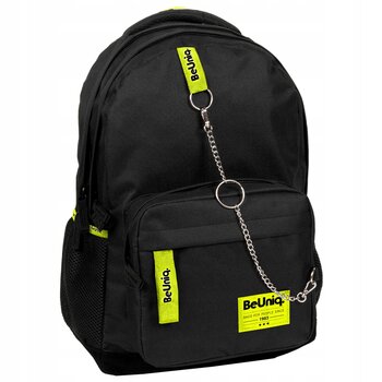 Рюкзак школьный Beuniq, 29 л, черный/желтый цена и информация | Школьные рюкзаки, спортивные сумки | kaup24.ee