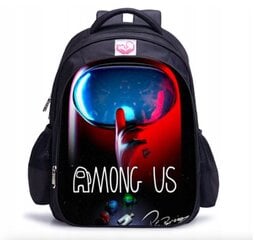 Школьный рюкзак Among Us, черный цена и информация | Школьные рюкзаки, спортивные сумки | kaup24.ee
