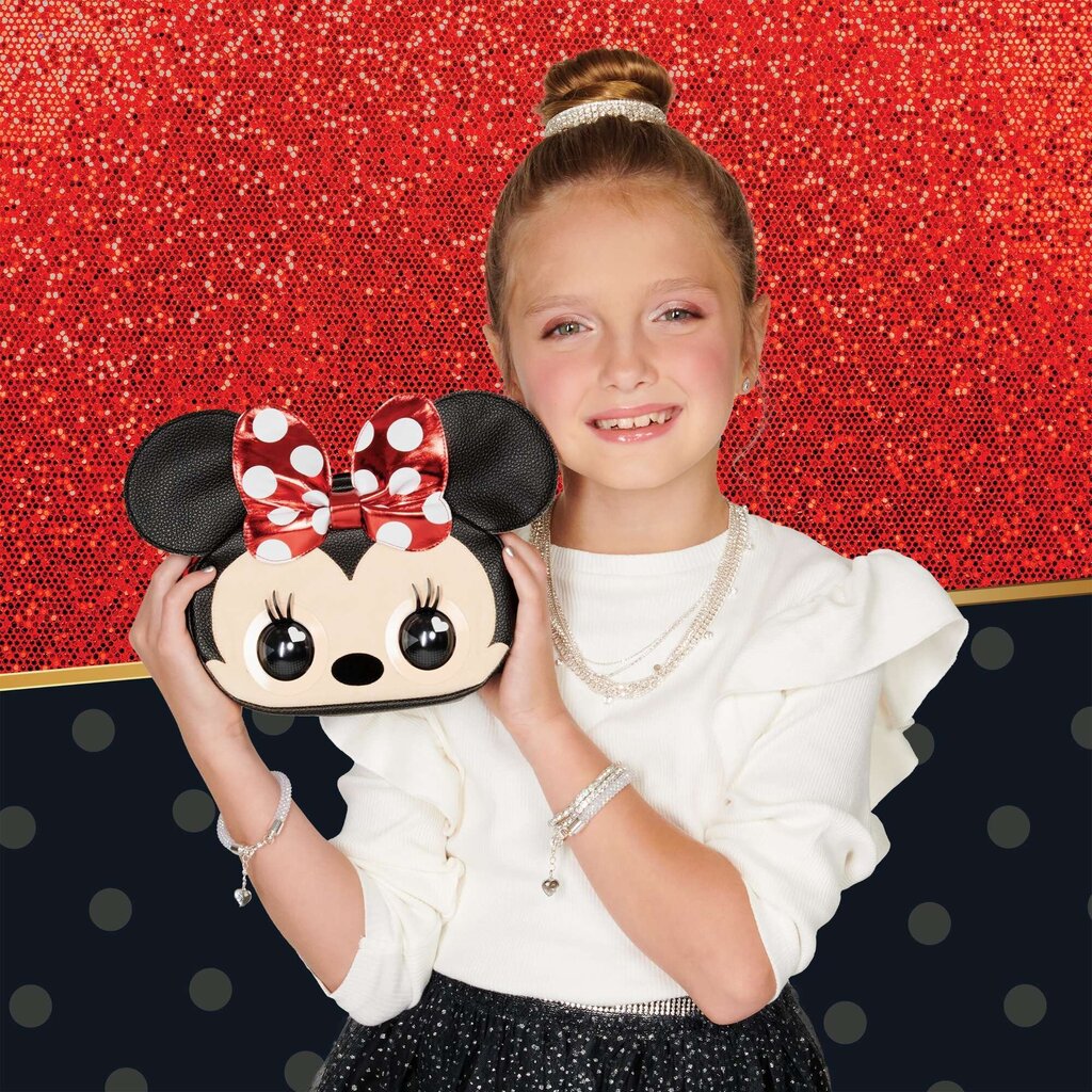 Interaktiivne käekott Purse Pets Disney Minnie Mouse hind ja info | Tüdrukute mänguasjad | kaup24.ee