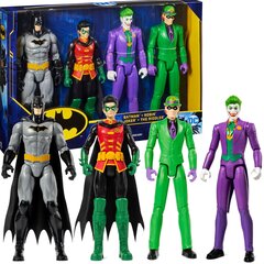 Figuurikomplekt 4-in-1 DC Comics 30 cm цена и информация | Развивающий мелкую моторику - кинетический песок KeyCraft NV215 (80 г) детям от 3+ лет, бежевый | kaup24.ee