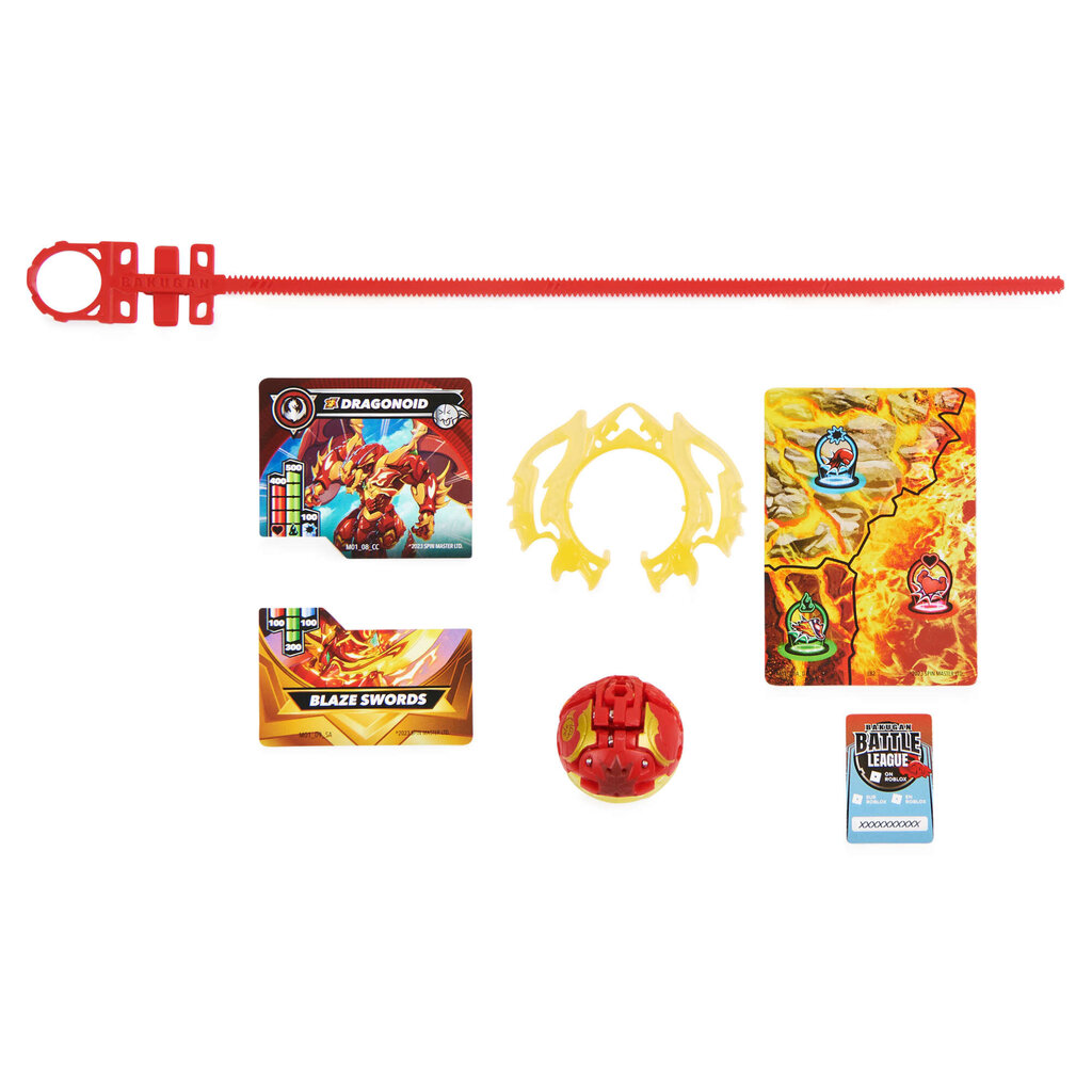 Action figuur Spin Master Bakugan Special Attack Dragonoid Spinning ring + kaardid hind ja info | Poiste mänguasjad | kaup24.ee