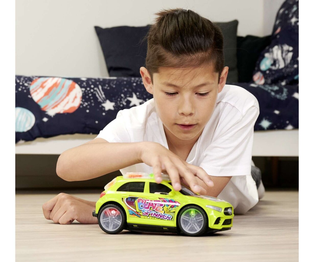 Muusikaline pöörlev interaktiivne auto Dickie Toys Mercedes-Benz A-klass hind ja info | Poiste mänguasjad | kaup24.ee