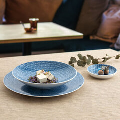 Плоская тарелка Ariane Ripple Керамика Синий (10 cm) (24 штук) цена и информация | Посуда, тарелки, обеденные сервизы | kaup24.ee