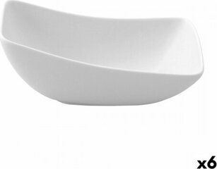 чаша Ariane Vital Квадратный Керамика Белый (Ø 21 cm) (6 штук) цена и информация | Посуда, тарелки, обеденные сервизы | kaup24.ee