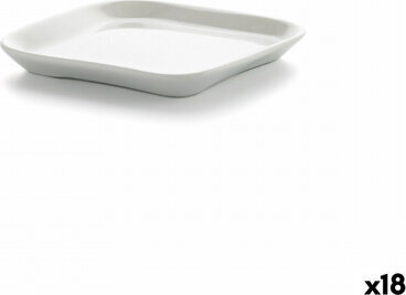 Ariane suupistetaldrik, valge, 11,4 x 11,4 cm, 18 tk цена и информация | Lauanõud ja kööginõud | kaup24.ee