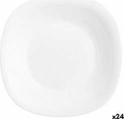 Глубокое блюдо Luminarc Carine Белый Cтекло (Ø 23,5 cm) (24 штук) цена и информация | Посуда, тарелки, обеденные сервизы | kaup24.ee
