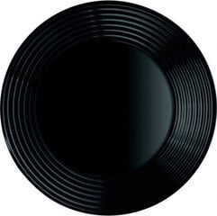 Luminarc Harena kauss, must, 23,5 cm, 24 tk цена и информация | Посуда, тарелки, обеденные сервизы | kaup24.ee