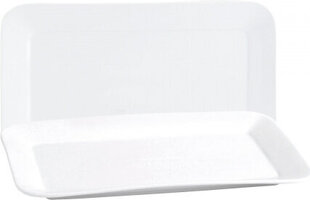 Поднос Quid Basic Прямоугольный Керамика Белый (25,9 x 15 cm) (6 штук) цена и информация | Посуда, тарелки, обеденные сервизы | kaup24.ee