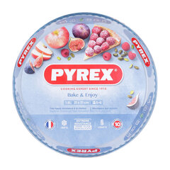 Форма для выпечки Pyrex Classic Круглый Простой 31 x 31 x 4 cm Прозрачный (6 штук) цена и информация | Формы, посуда для выпечки | kaup24.ee