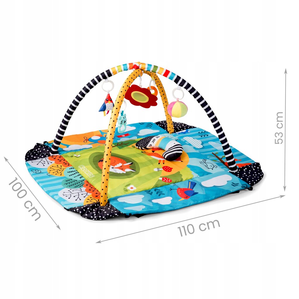 Interaktiivne õppematt 110x100cm Ricokids 7317 hind ja info | Tegelustekid | kaup24.ee