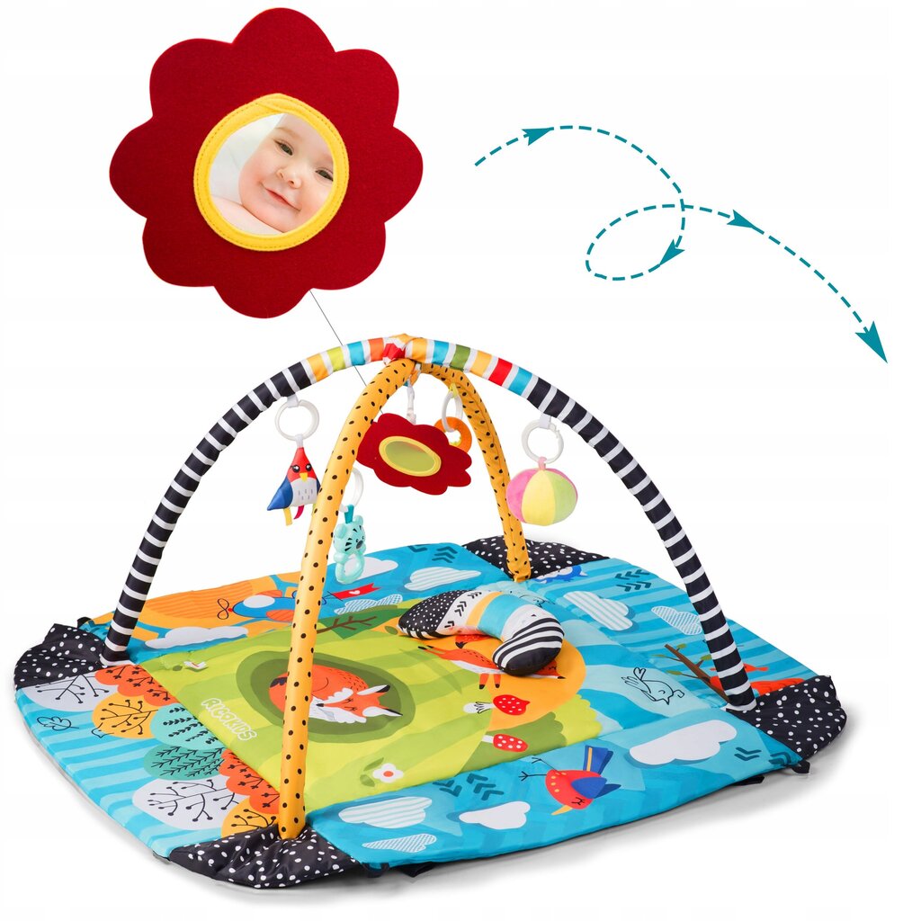 Interaktiivne õppematt 110x100cm Ricokids 7317 цена и информация | Tegelustekid | kaup24.ee