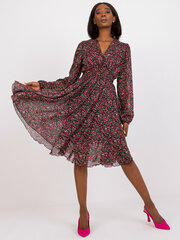Женское черно-розовое платье больших размеров цена и информация | Платья | kaup24.ee