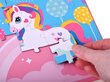 Magnet Puzzle raamat, Unicorns 40 tk цена и информация | Pusled | kaup24.ee