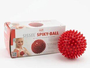 Sissel® Spiky Ball massaažipallid, punane, 2 tk hind ja info | Massaažikaubad | kaup24.ee