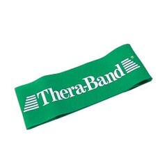 Петля для эластичной ленты Thera-band, зеленая, 7,5 см цена и информация | Фитнес-резинки, гимнастические кольца | kaup24.ee