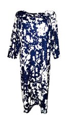 Платье для женщин Kinga синее / белое цена и информация | Платья | kaup24.ee
