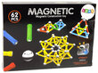 Magnet Konstruktor 62 tk hind ja info | Klotsid ja konstruktorid | kaup24.ee
