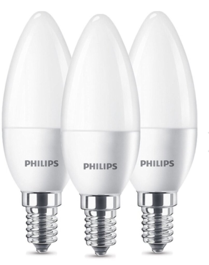 Pirn LED Philips E14, 3 tk цена и информация | Lambipirnid, lambid | kaup24.ee