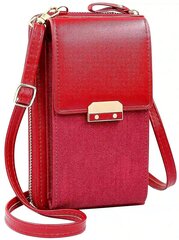 Маленькая женская сумка S50 красного цвета цена и информация | Женские сумки | kaup24.ee