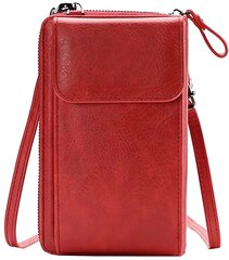 Маленькая женская сумка A12 красного цвета цена и информация | Женские сумки | kaup24.ee