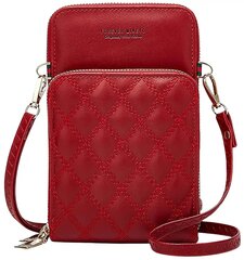 Маленькая женская сумка S12 красного цвета цена и информация | Женские сумки | kaup24.ee