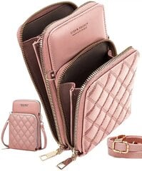 Маленькая женская сумочка S12 розового цвета цена и информация | Женские сумки | kaup24.ee